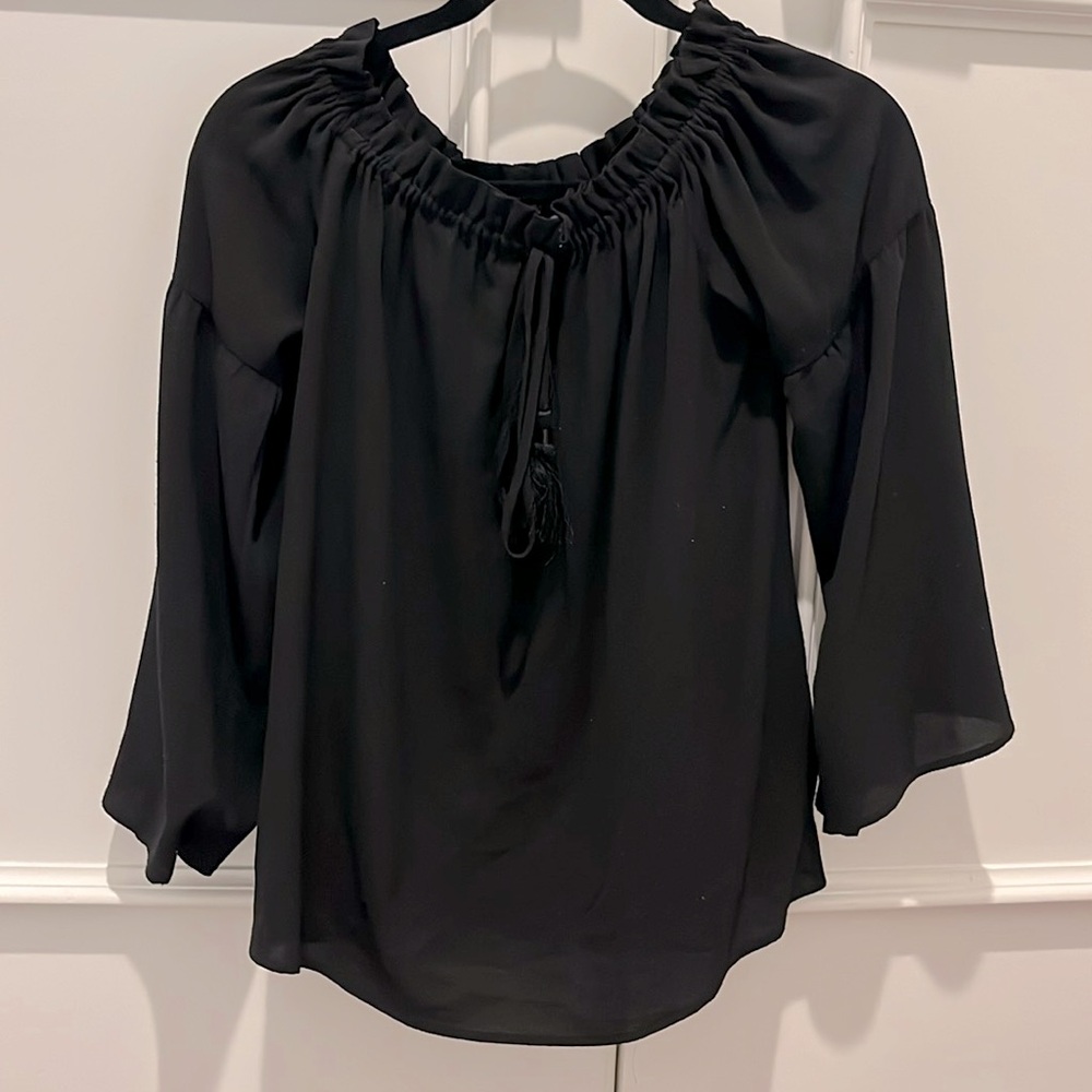 Michael Kors, black blouse